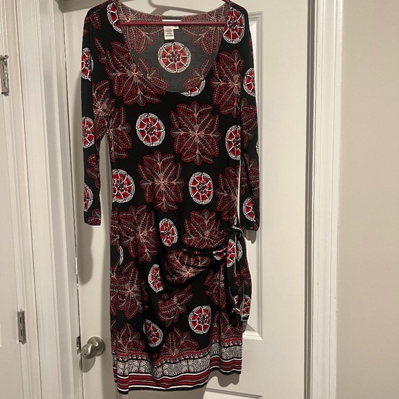 Red and Black Sophie Max Dress - Picture 1 of 6